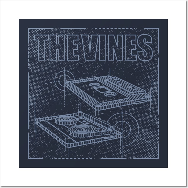 The Vines - Technical Drawing Wall Art by Vector Empire